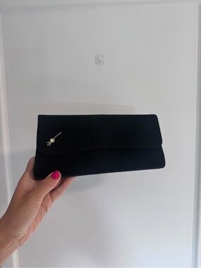 Vintage Black Clutch